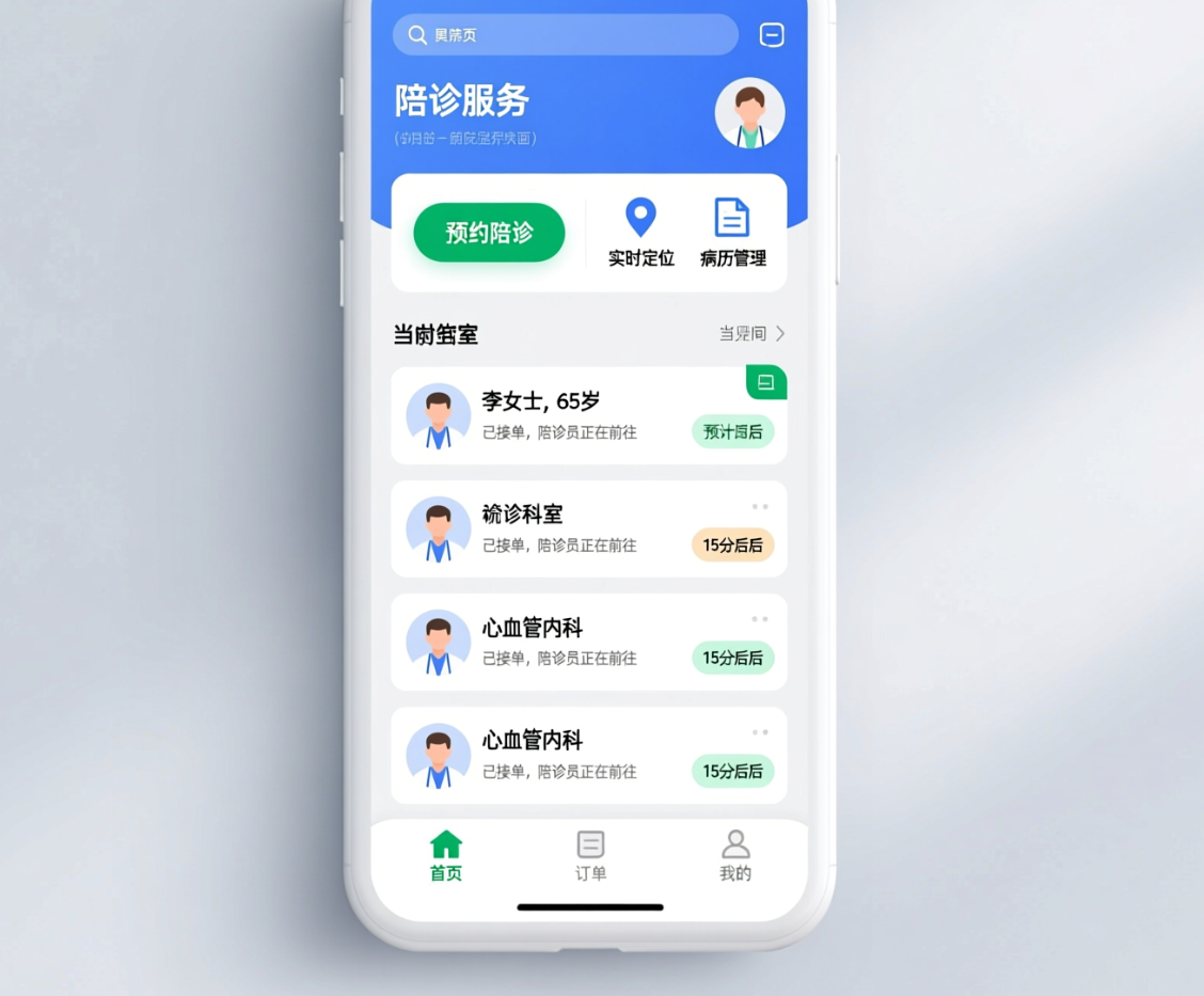 万岳医疗陪诊系统源码
