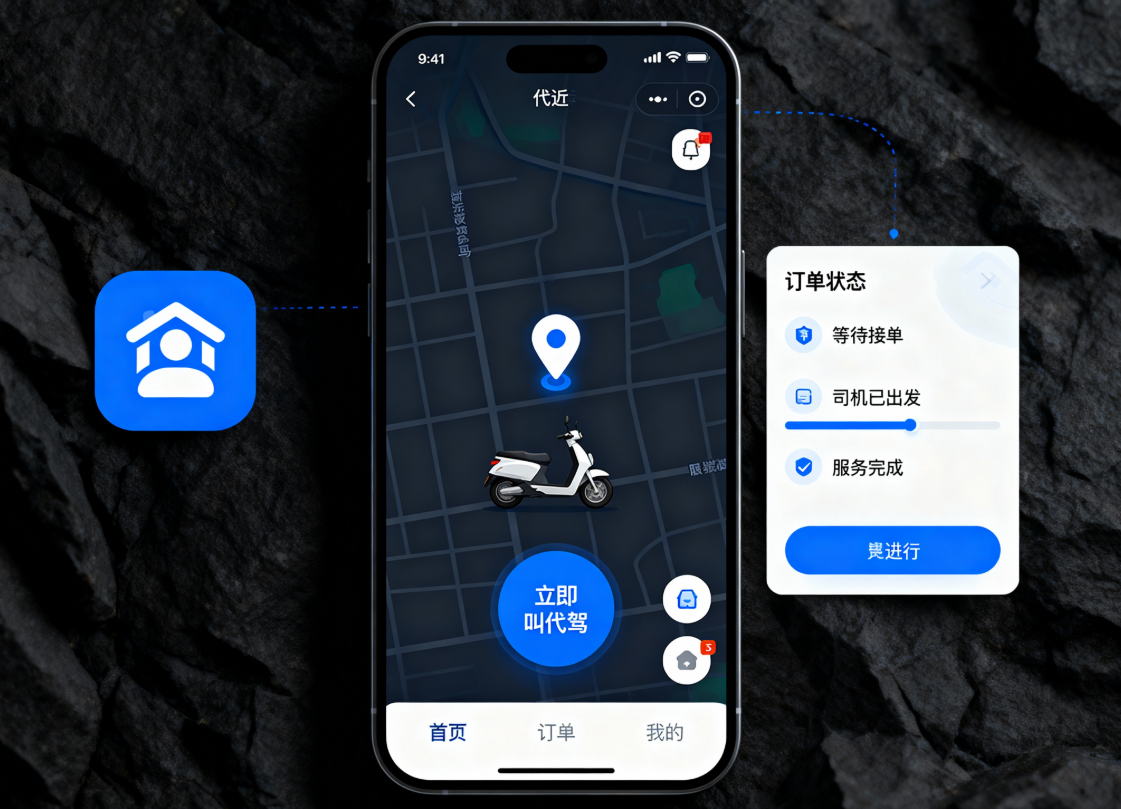 万岳代驾系统源码